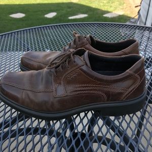 Ecco men’s brown leather shoes